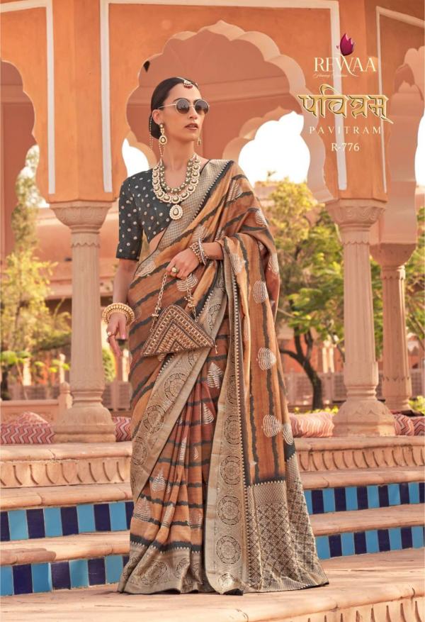 Rewaa Pavitram Fancy Silk Designer Saree Collection
